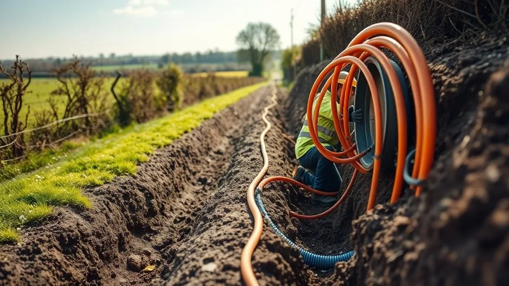 Data & Telephone Ducting in Hartley | Broadband, Phone & Comms